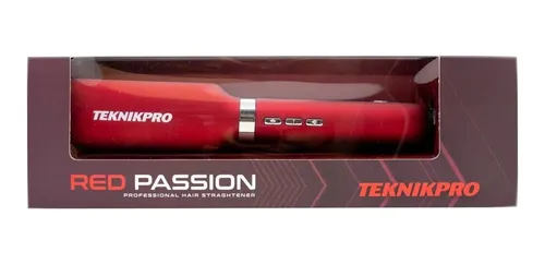 Teknikpro Red Planchita Profesional Pelo Húmedo Seco