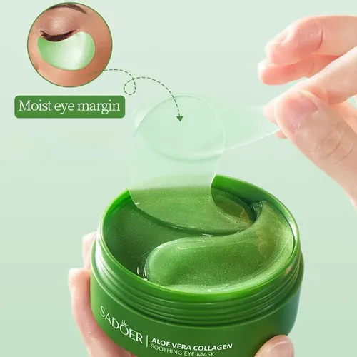 Adhesivo De Colágeno Para Ojos Con Aloe Vera Que Hidrata Y R