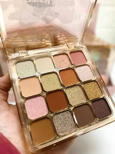 2 Paletas De Sombras Para Ojos X 16 Colores Mely