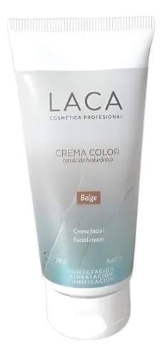 Crema Color Laca Hidratante Hialurónico Colágeno