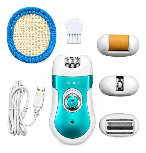 Depiladora Electrica Mujer 4 En 1 Zonas Intimas Recargable