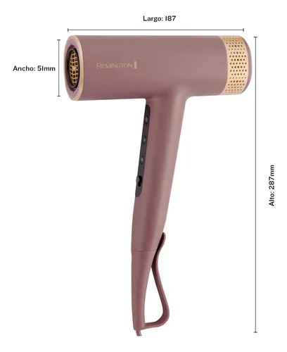 Remington Air Vive Secador De Cabello Digital 1600w Ec8930
