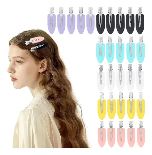 Horquillas De Cabello Sin Costuras, 30 Unidades, Varios Colo