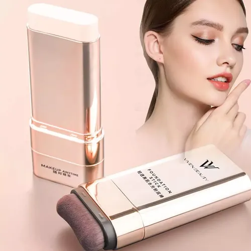Base De Maquillaje En Barra Vivien Beauty, 2 En 1 Vivienbeau