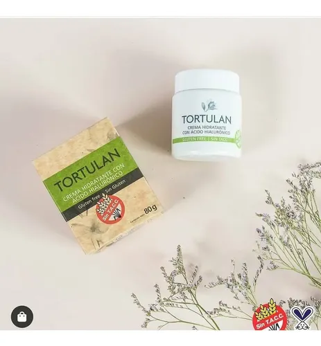 Crema Hidratante Tortulan Ácido Hialurónico Día Piel Sensible 80g