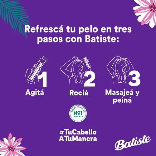 Batiste Dry Shampoo X200 Dark Y Deep