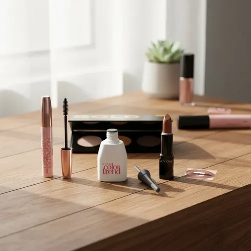 Kit Maquillaje Completo Tipo Maybelline Nude De Avon Natura