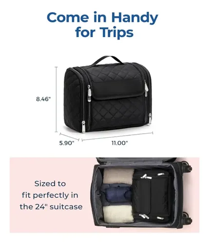 Neceser D6, Bolsa De Maquillaje De Viaje Con Gancho For Col