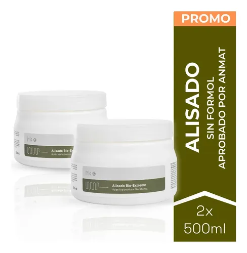 Promo X2 Alisado Bio Hew Keratin Sin Formol 500ml