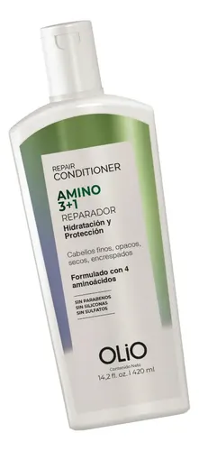 Acondicionador Reparador Amino 3+1 Hidratación X 420ml Olio