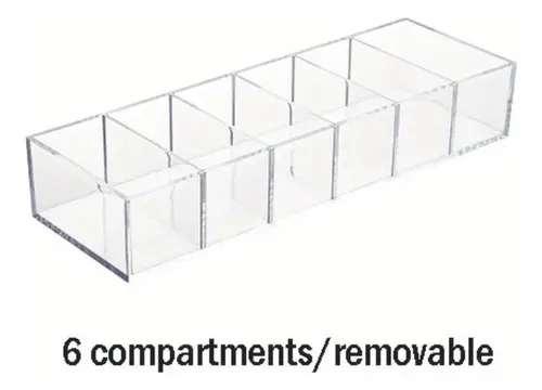 Caja De Almacenamiento De Maquillaje Acrílica Extraíble Con