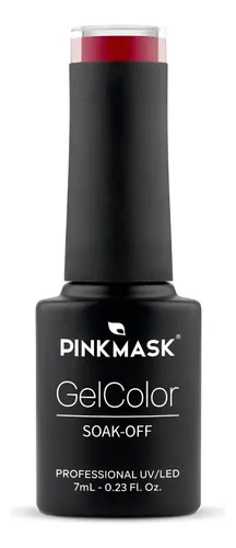 Pink Mask Gel Color Uv/led Semipermanente 7ml Color Cerise 1749