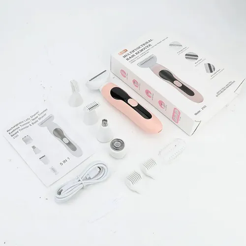 Kit Multifuncional De Depilación Para Mujeres, Recargable