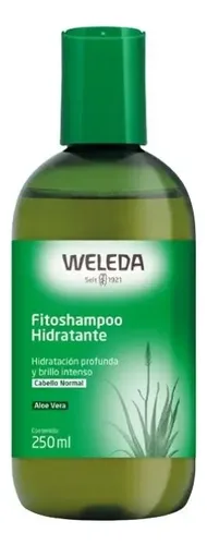Shampoo Hidratante Aloe Vera Weleda 250ml.