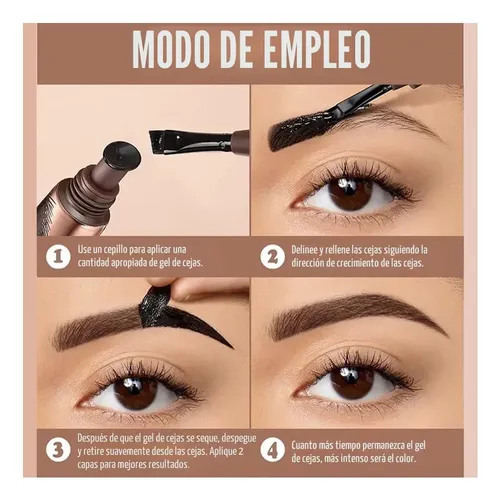 Feicuiyun-gel De Tinte Para Cejas Con Curva Pequeña.