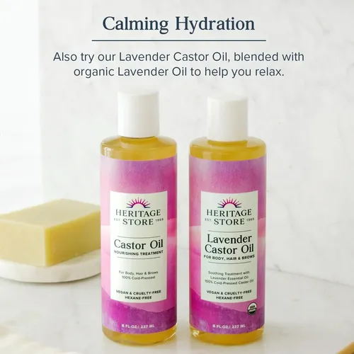 Tratamiento Capilar Nutritivo Con Aceite De Ricino Heritage