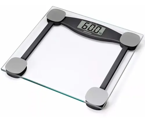 Balanza De Baño Digital 150kg Daewoo Vidrio Templado Bs8650