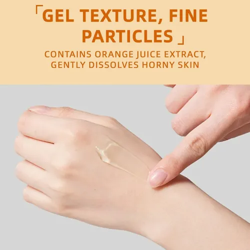 Gel Exfoliante Facial Naranja 60 G Puntos Negros Todo Tipo De Piel Día/noche