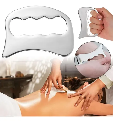 Tabla De Masaje Manual De Acero Inoxidable Gua Sha