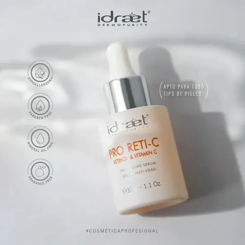 Pro Reti C Serum Antiedad Con Retinol Y Vitamina C Idraet Mo
