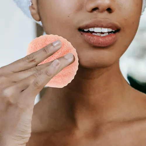 Esponja Exfoliante Facial Que Elimina El Exceso De Grasa
