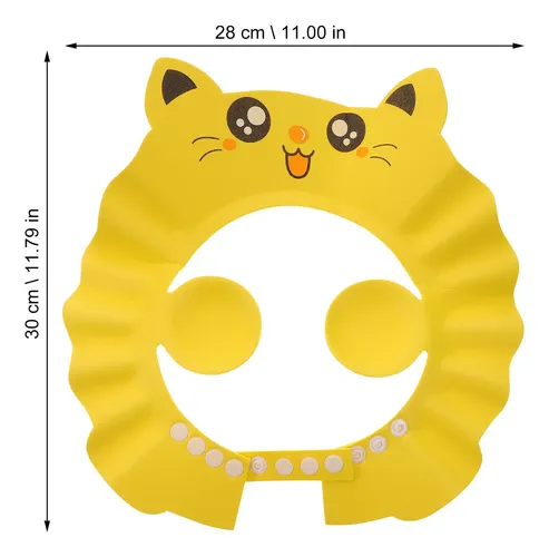 2 Adorables Gorros De Baño Para Bebés Y Sombreros De Champú