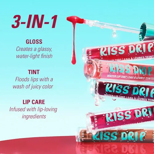 Tinte Labial Revolution Kiss Drip Berry Splash