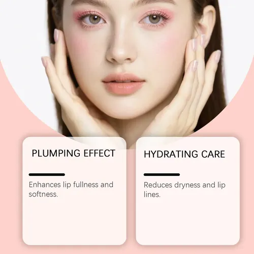 Brillo De Labios Hidratante Y Voluminizador En Rosa Anaranja