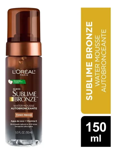 Sublime Bronze Self-tanning Water Mousse 150ml L’oréal Medio