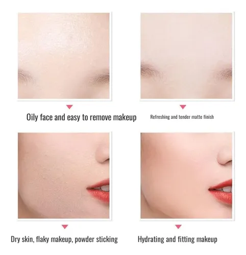 Prebase De Rostro Con Corrector Invisible Para Poros, 1envas