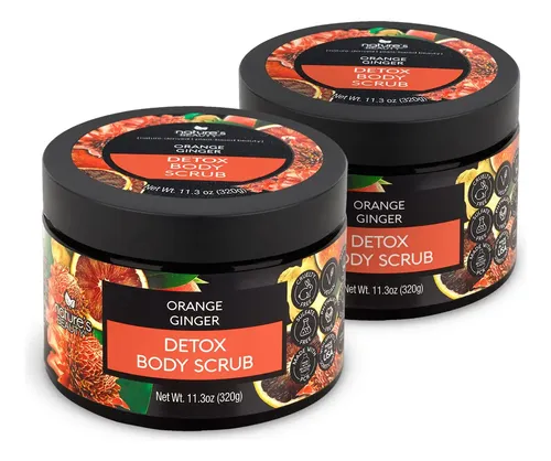 Exfoliante Corporal Nature’s Beauty, Naranja Y Jengibre, 330