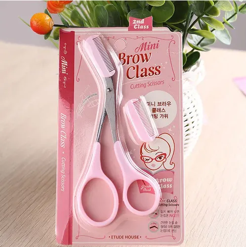 Set De Tijeras Para Depilar Cejas Con Peine Pequeño