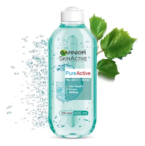 Agua Micelar Garnier Pure Active X 400 Ml