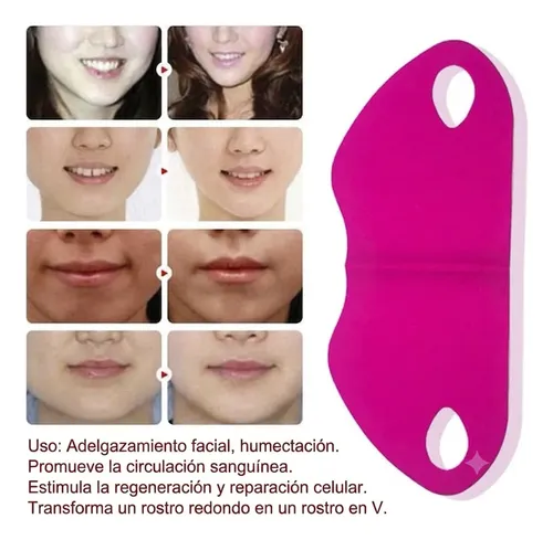 Máscara Contorno Facial Pack X5 Reafirmante Antiedad