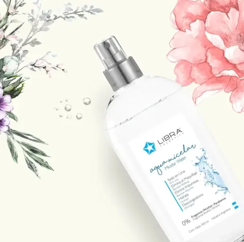 Libra Agua Micelar Desmaquillante Limpieza Facial 250ml