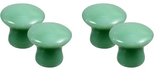 Set 4 Gua Sha Jade Verde Masaje Facial Spa