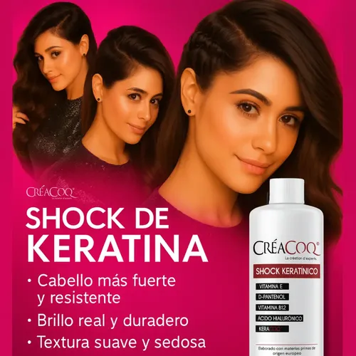 X4 Alisado Definitivo + Lifting + Keratina Hidrata + Ampolla