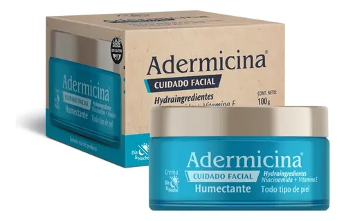 Crema Facial Adermicina Humectante X 90 G