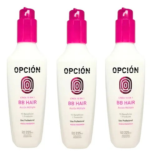 Bb Hair Prolongador Alisado Profesional 10 En 1 Opción X3u