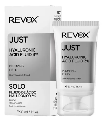 Revox B77 Just Fluido Rellenador Ácido Hialurónico 3% 30g 3c