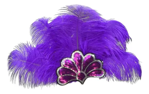 Tocado De Plumas Para Vestir La Cabeza, Accesorio Para Mujer