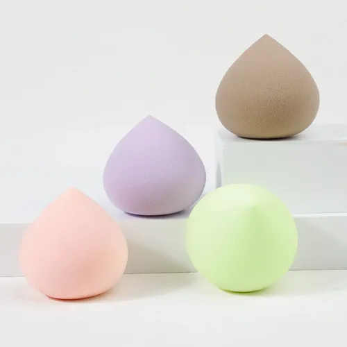 4 Esponjas De Maquillaje Peach Beauty Blender