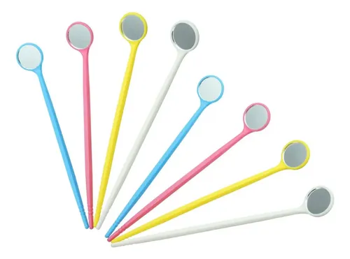 Espejo Dental 100pcs Espejo Bucal Antivaho Desechable