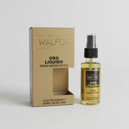 Serum Hidro Nutritivo Beauty Walfor Oro Liquido Argan 50g