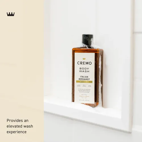 Gel De Baño Cremo Para Hombre, Bergamota Italiana, 16 Onzas