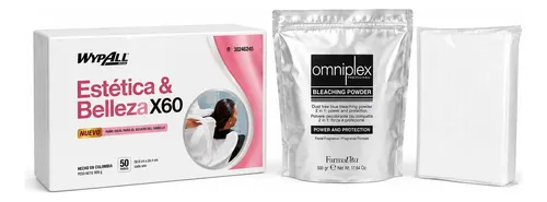 Kit Farmavita Omniplex Polvo Dec.+wypall Toalla+capa Semides