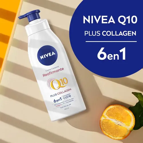 Nivea Corporal Q10 Plus Collagen Reafirmante Crema 400ml