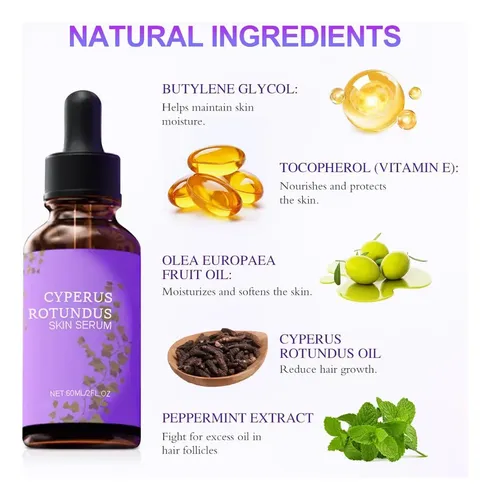 Solución De Depilación Cyperglow Skincare Essence.