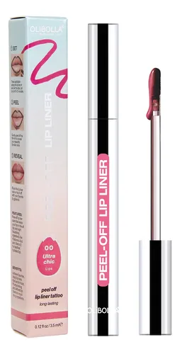 Olibolla Set 8 Delineador Peel Off Labial Agua Resistente