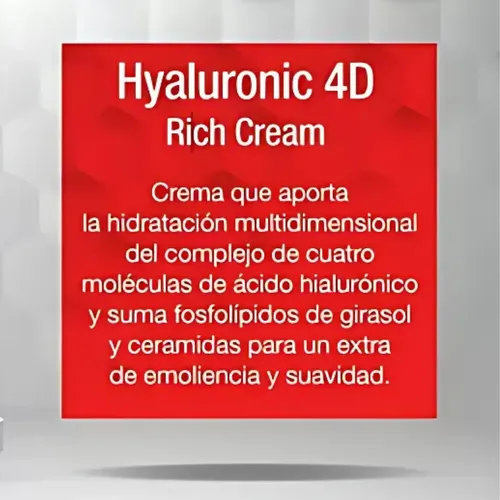 Lidherma Hyaluronic 4d Rich Cream Acido Hialuronico Arrugas Momento de aplicación Día/Noche Tipo de piel Todo tipo de piel